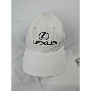 Lexus Strapback Hat One Size Embroidered Adjustable With zipper Pocket Cotton